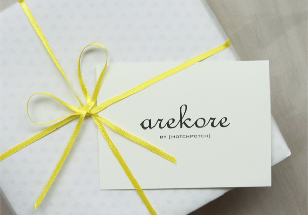 玉しきあられ　ラッピング例