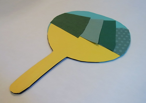 山のうちわ │ takeopaper.com + 田中千絵