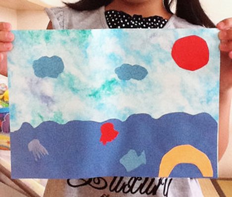 岩手県の桃子さん／「海」 │ takeopaper.com + 田中千絵