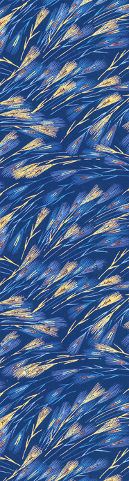 バナーカレンダー2015　和紙友禅　麦