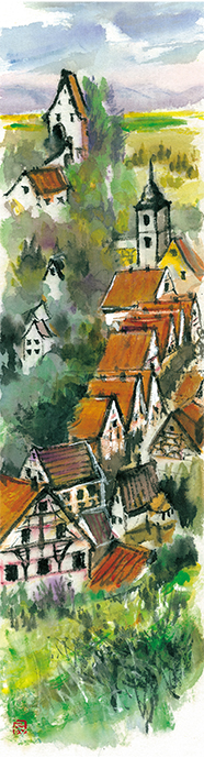 バナーカレンダー2016　久富良子　「谷間の家」