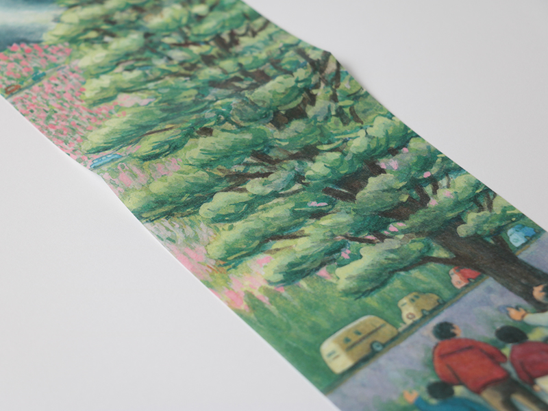 「仰ぎ見る富士」　尾崎わたる ｜バナーカレンダー2021｜竹尾のウェブストアtakeopaper.com 