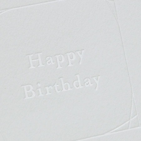 Dressco（ドレスコ）　グリーティングカード　Happy Birthday