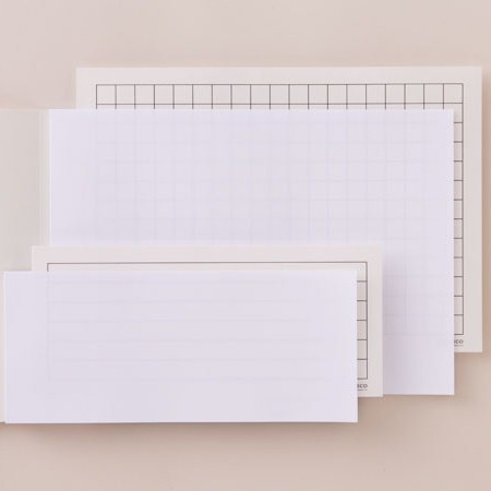  Dressco（ドレスコ）　メモパッド　罫線