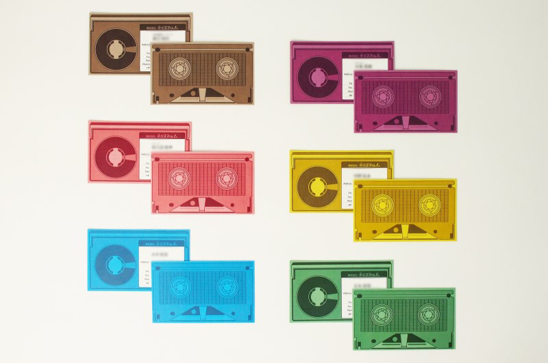 ミルトGAスピリット　名刺印刷ご利用例　両面カラー