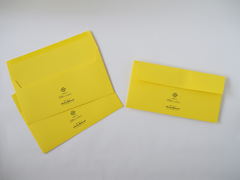 デザイン封筒洋長3　NTラシャ　ひまわり