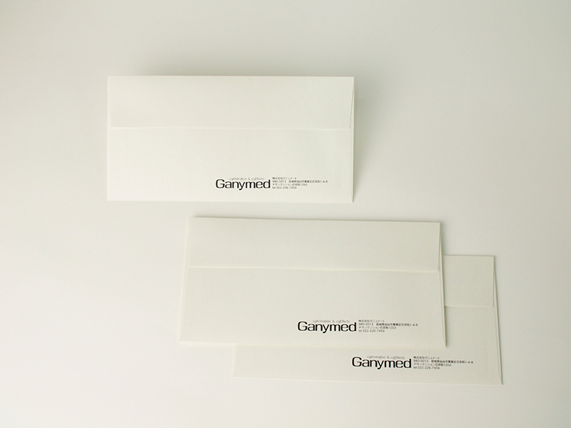 デザイン封筒洋長3　ミランダ　スノーホワイト