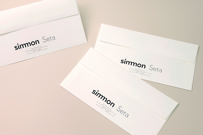 デザイン封筒洋長3　ルミネッセンス　マキシマムホワイト